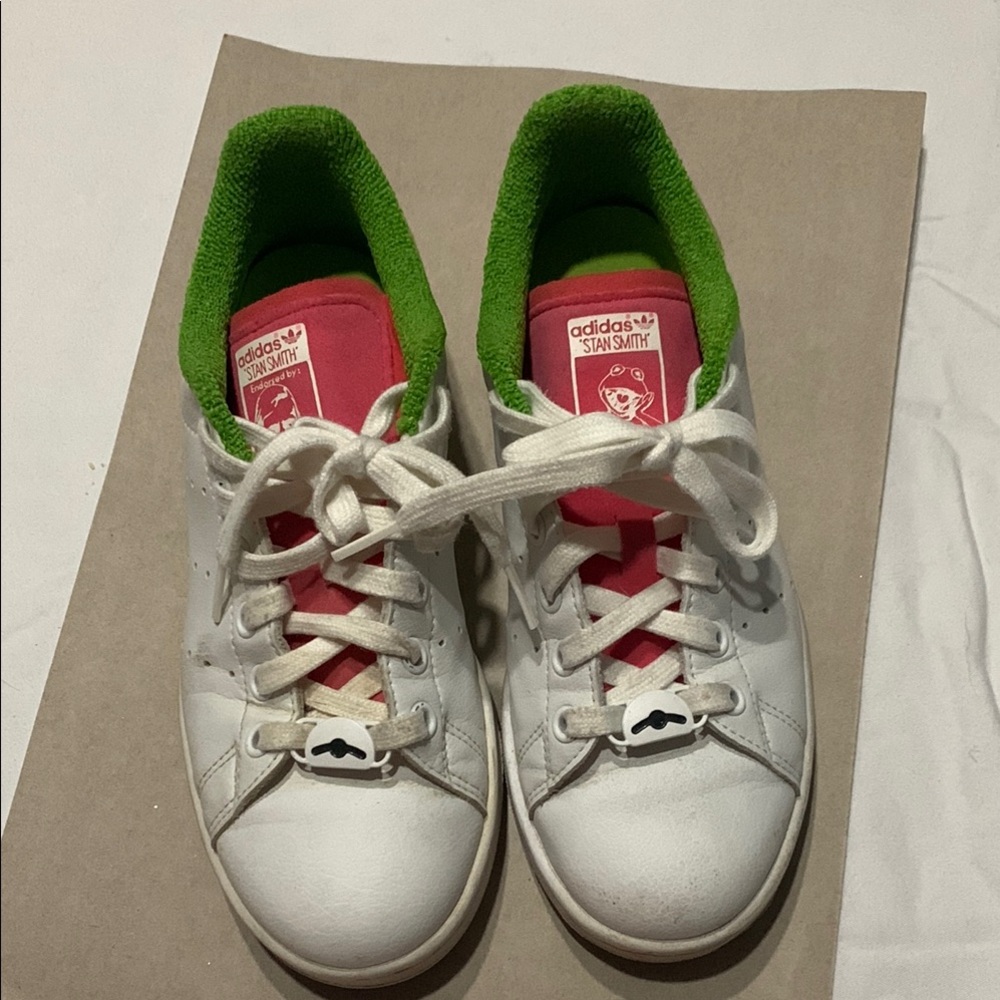 Adidas The Muppets x Stan Smith Kermit the Frog - Pink Tongue GZ3098